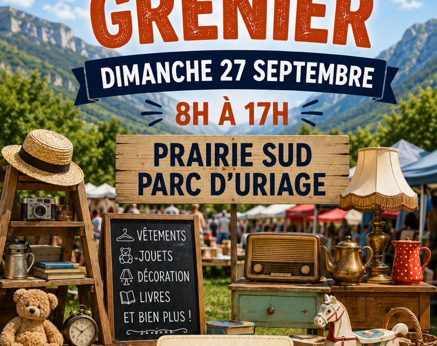Vide Grenier Dimanche 27 septembre